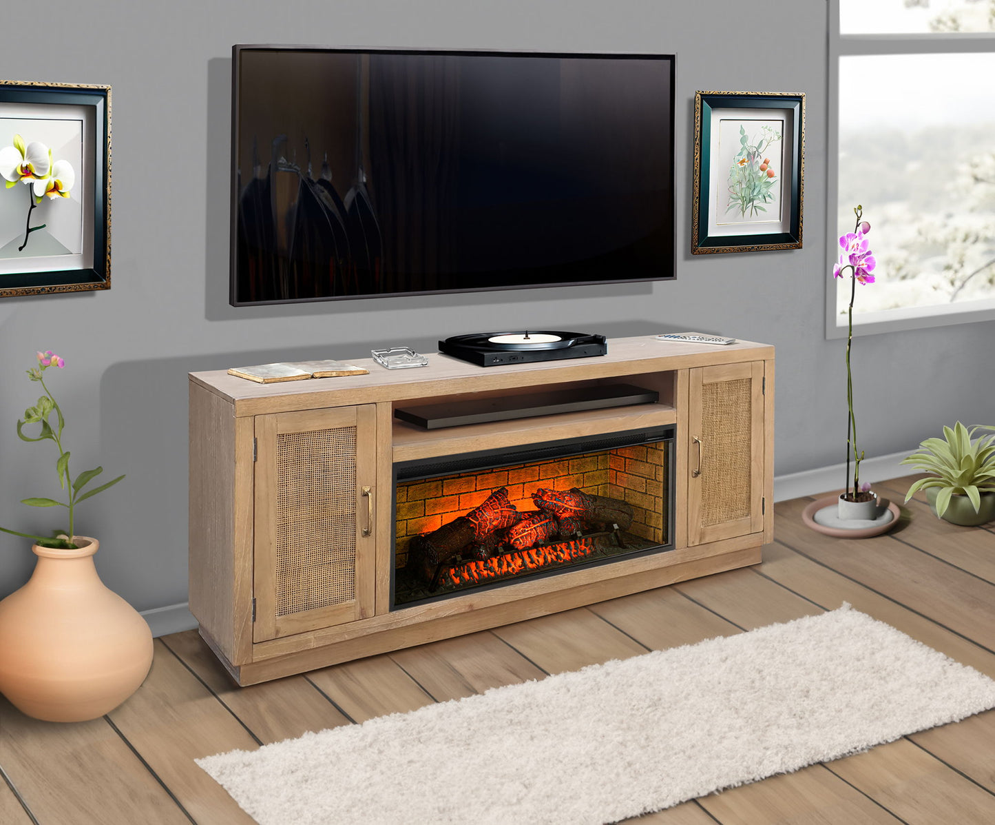 Media Console - Oak Grove