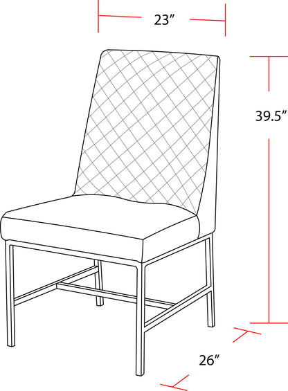 Crossings - Round Dining Table With 4 Upholstered Chairs