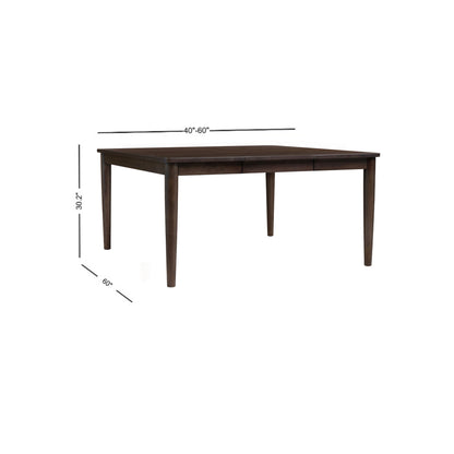 West End - Spindle Leg Table With Extension