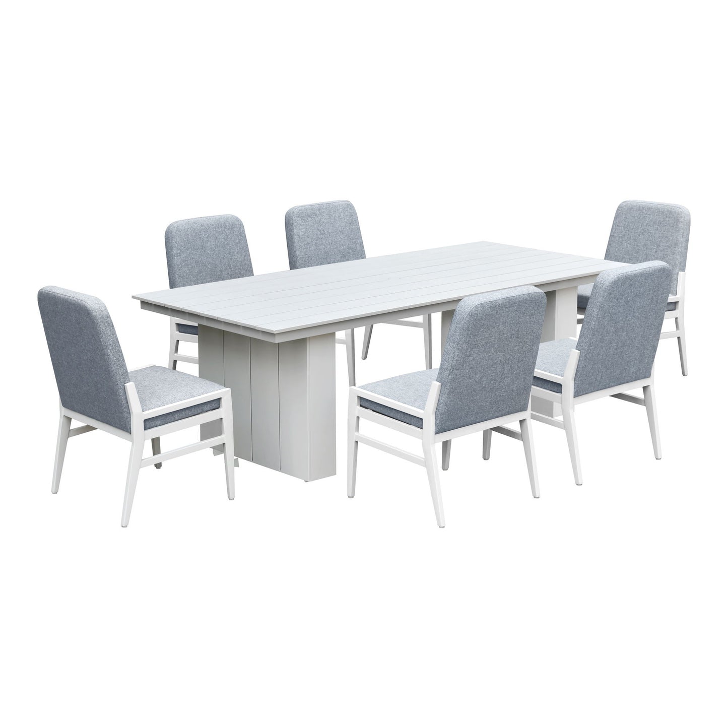 Nash - Outdoor Dining Upholstered Side Chair - Buff