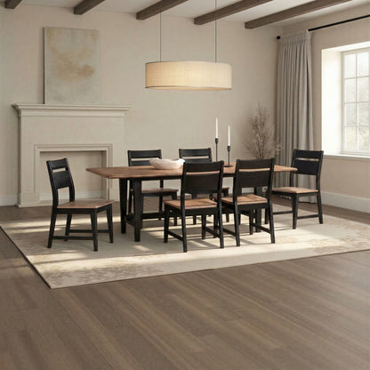 Austin - Panel Chair - Natural Mango Wood
