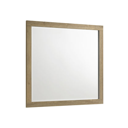 Newhall - Mirror - Vintage Oak Melamine