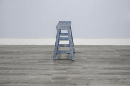 Marina - Stool With Wood Seat (Set of 2)