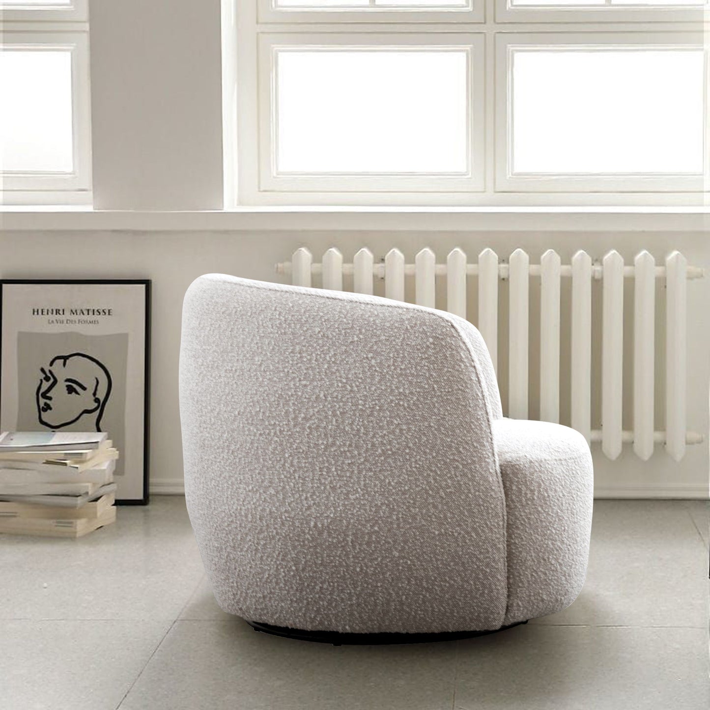 Carina - Swivel Barrel Chair