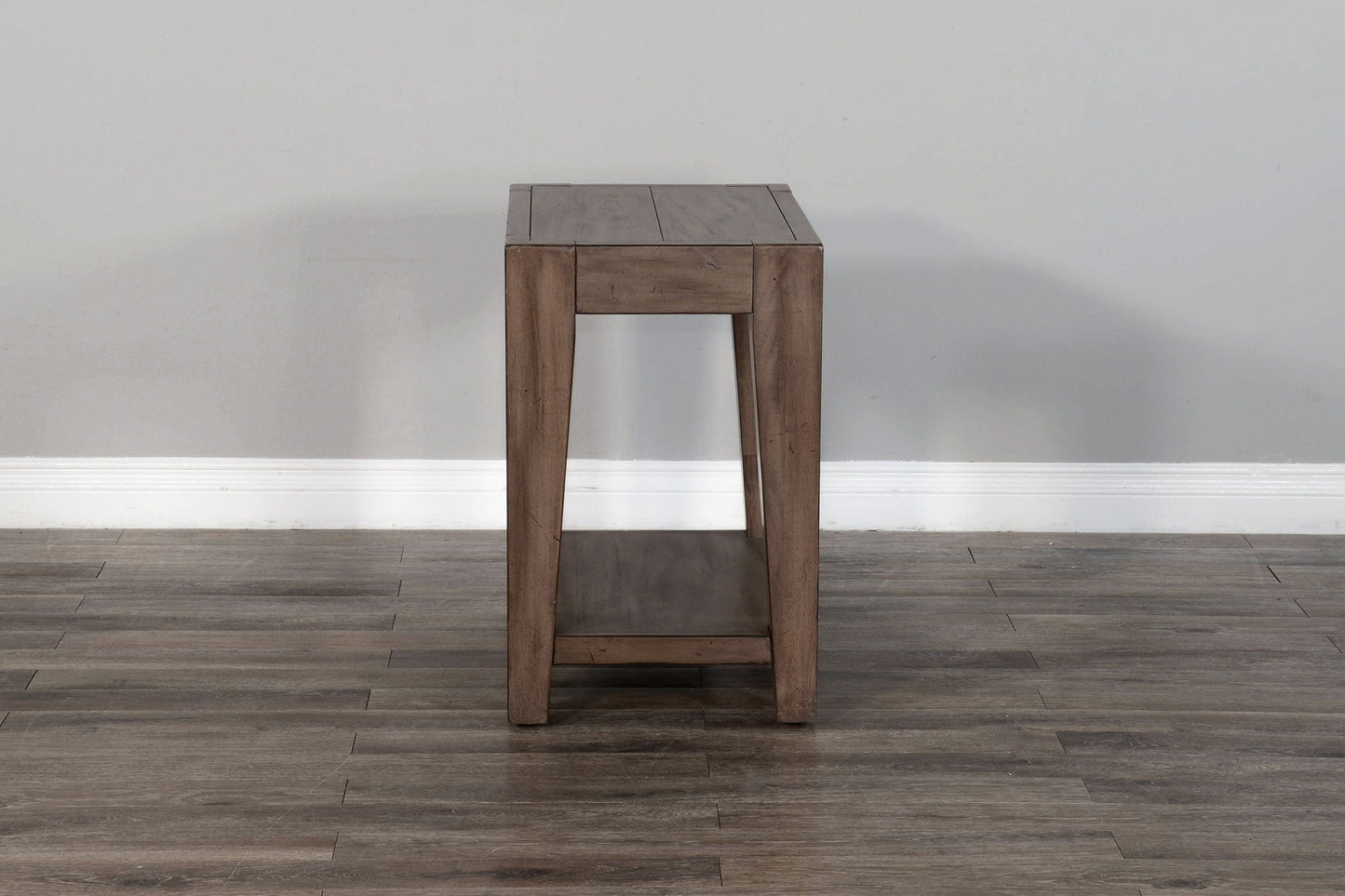 Doe Valley - Mahogany Wood Coffee Table With Casters