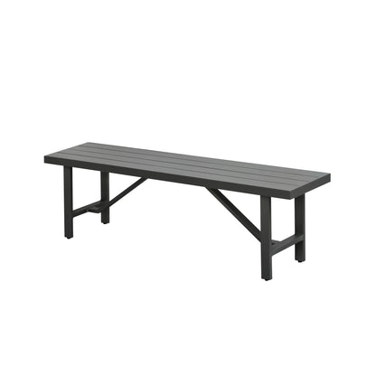 Navarro - Outdoor Dining Bench - Mocha