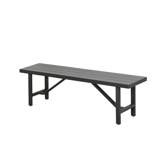 Navarro - Outdoor Dining Bench - Mocha