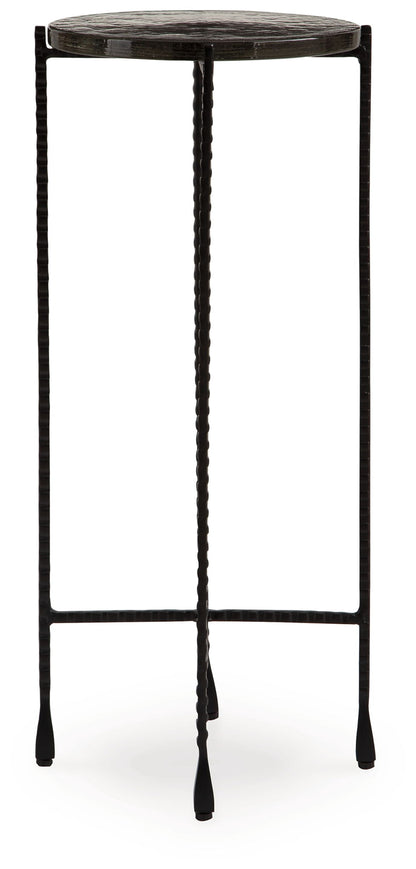 Newgoren - Accent Table - Clear / Black