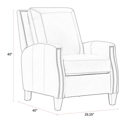 Hunter - Manual Pushback Recliner