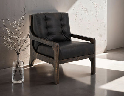 Balam - Armchair - Licorice Black