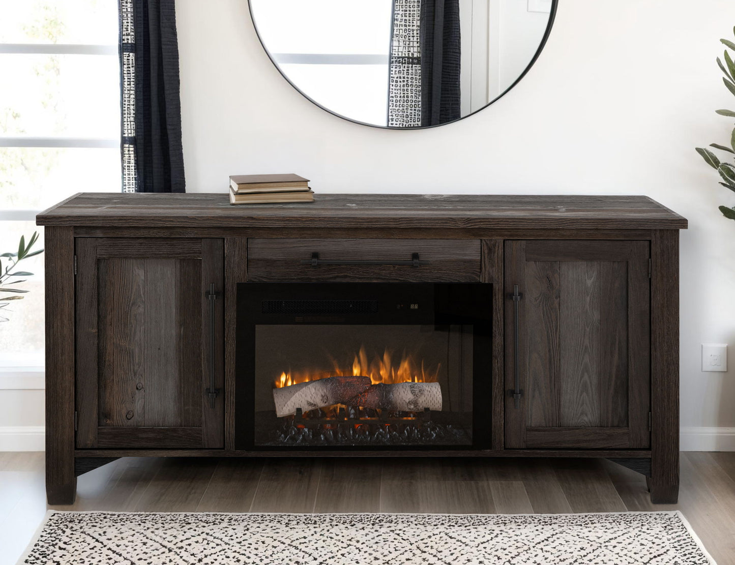 Town - TV Stand For Electric Fireplace - Multi