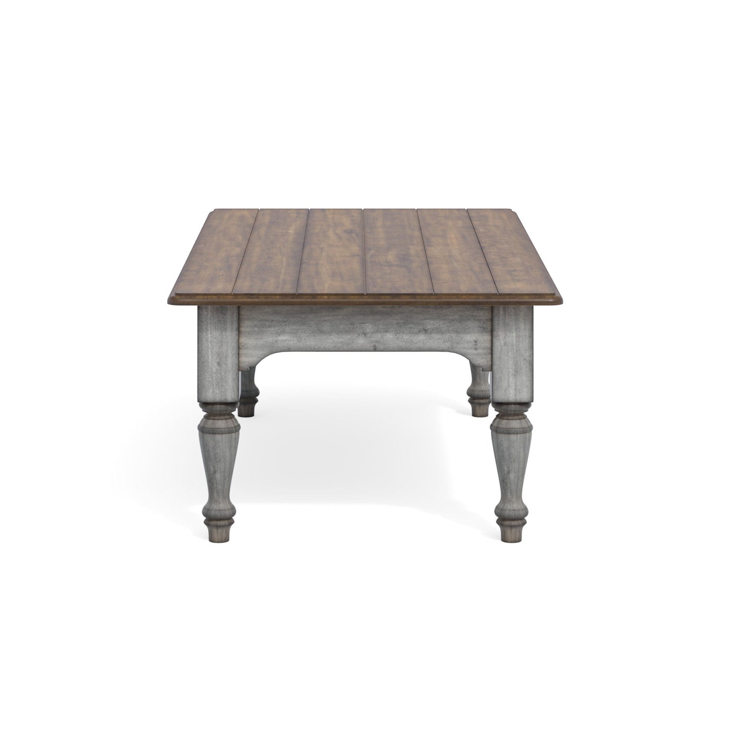 Plymouth - Rectangular Coffee Table - Gray