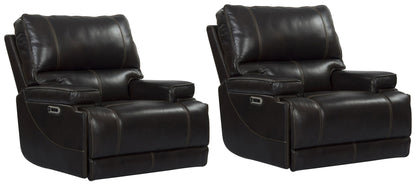 Whitman - Powered By Freemotion Cordless Power Recliner (Set of 2)