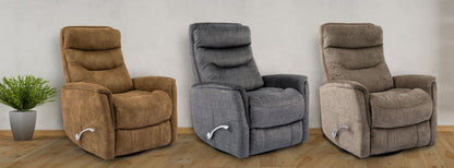 Gemini - 33.5" Swivel Glider Recliner (Set of 2)