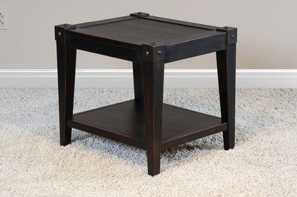 Seal Beach - End Table - Black