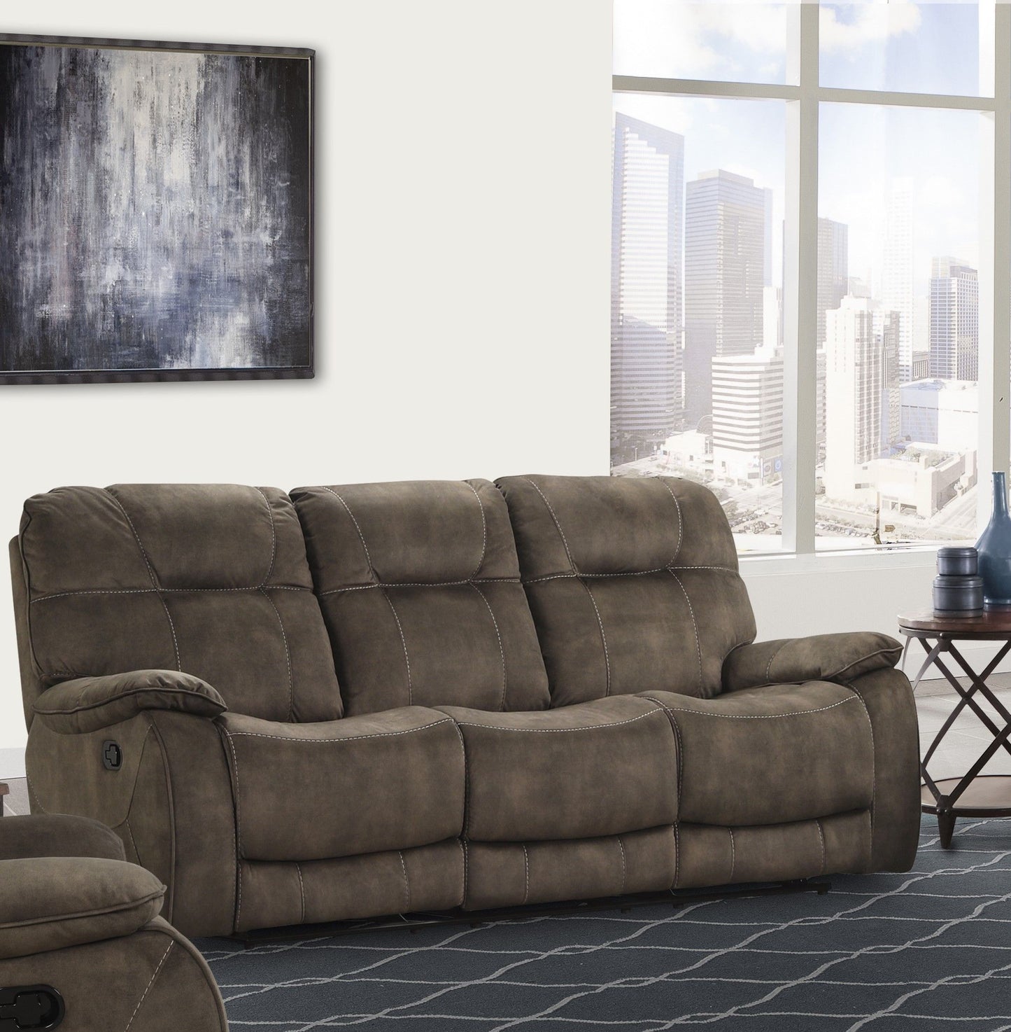 Cooper - Manual Triple Reclining Sofa