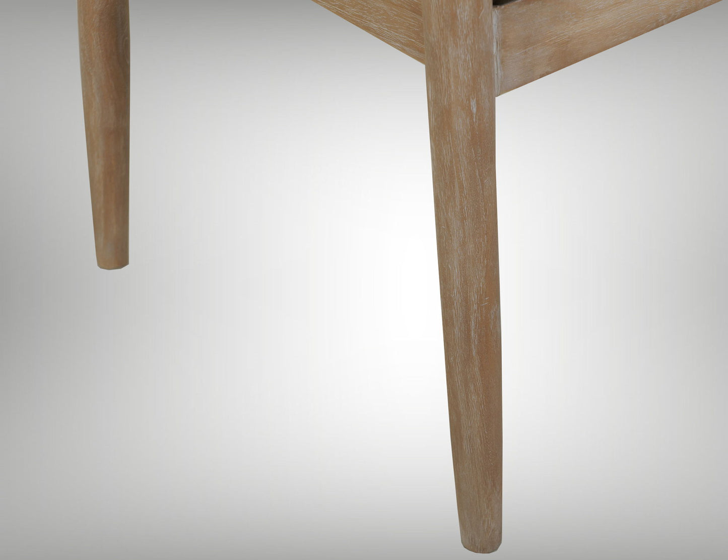 White Teak - Chair - Ivory White