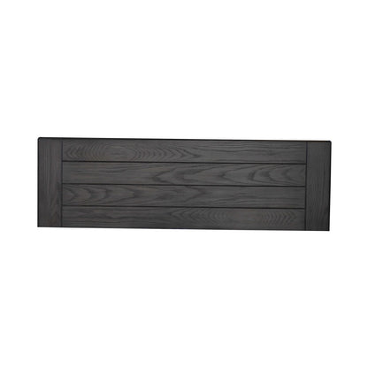 Allyson Park - Accent Hall Console - Wirebrushed White / Charcoal