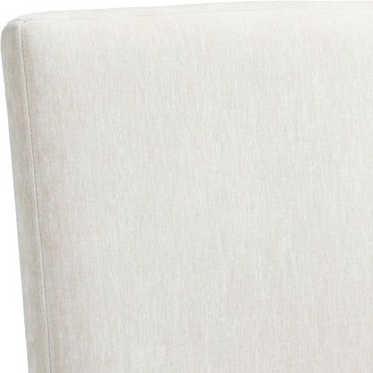 West End - Parson Chair With Ivory Upholstery