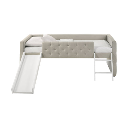 Addyson - Twin Loft Bed - Fog