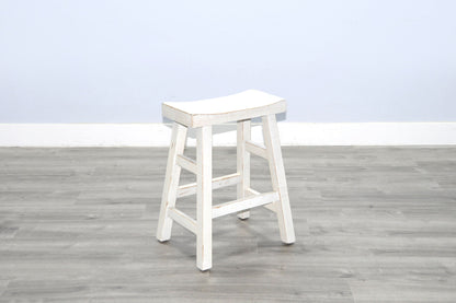 Marina - Stool With Wood Seat (Set of 2)