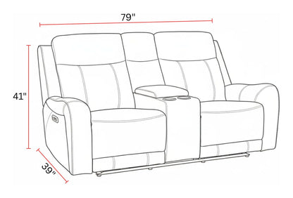 Haywood - Power Reclining Sofa Set