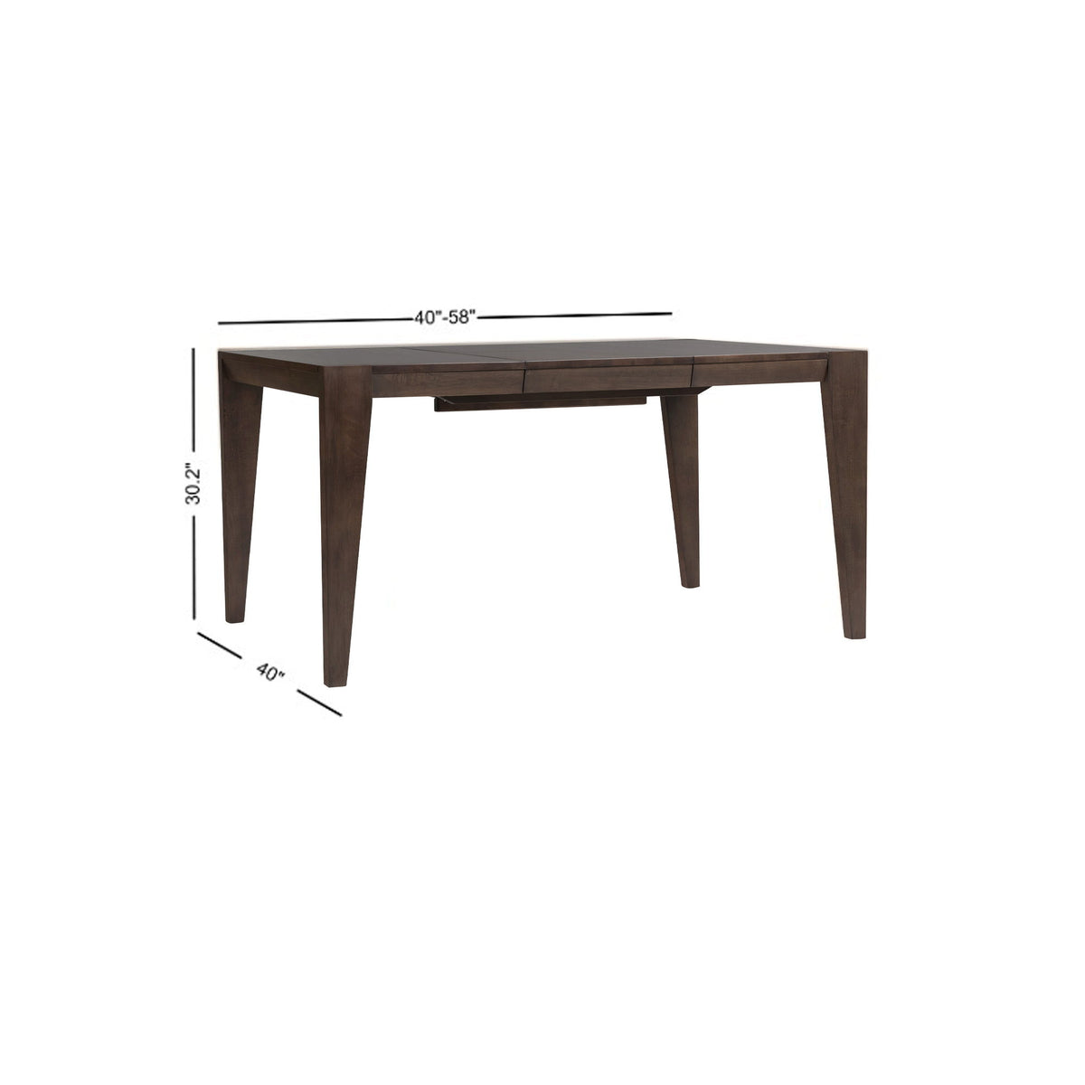 West End - Leg Table With Butterfly Leaf