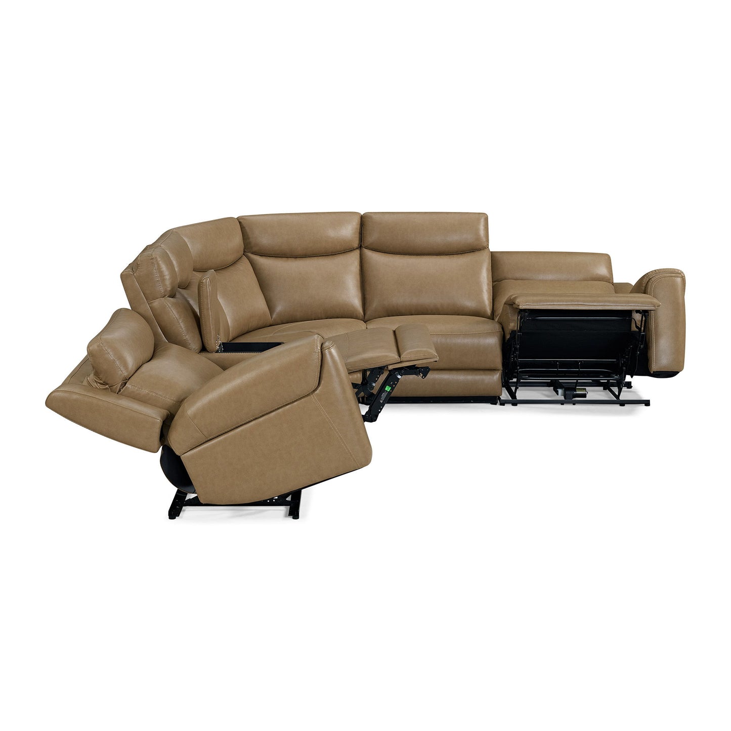 Momentum - Modular Power Reclining Sectional With Power Adjustable Headrests