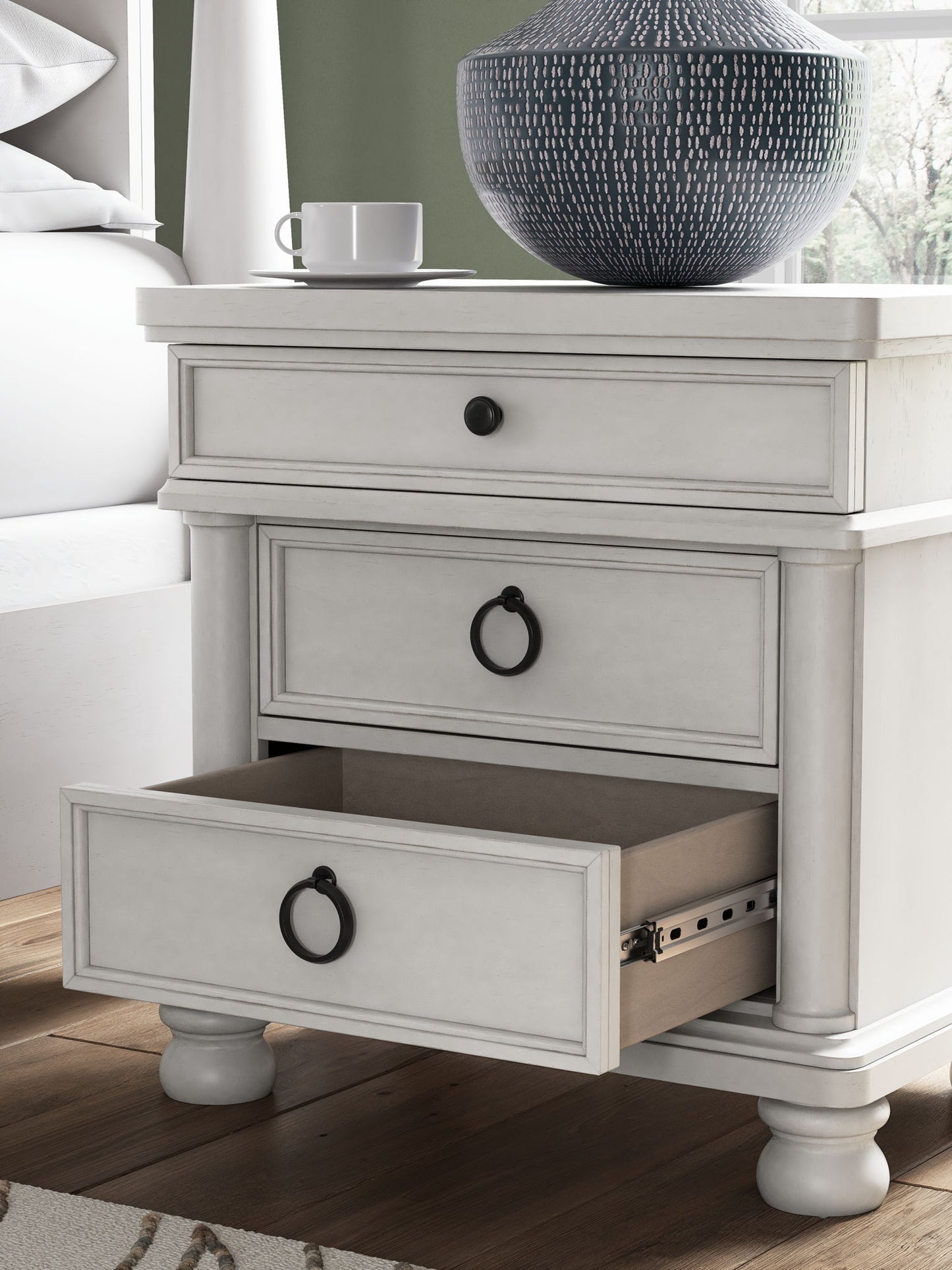 Rowlenstown - Three Drawer Night Stand