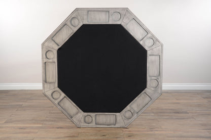 5 Piece Reversible Game And Dining Poker Table Set