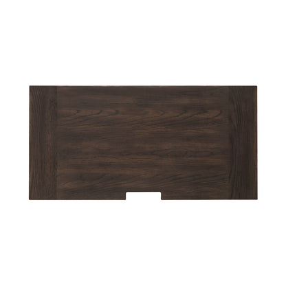 Paradise Valley - 2 Door Bedside Chest With Charging Station - Saddle Brown