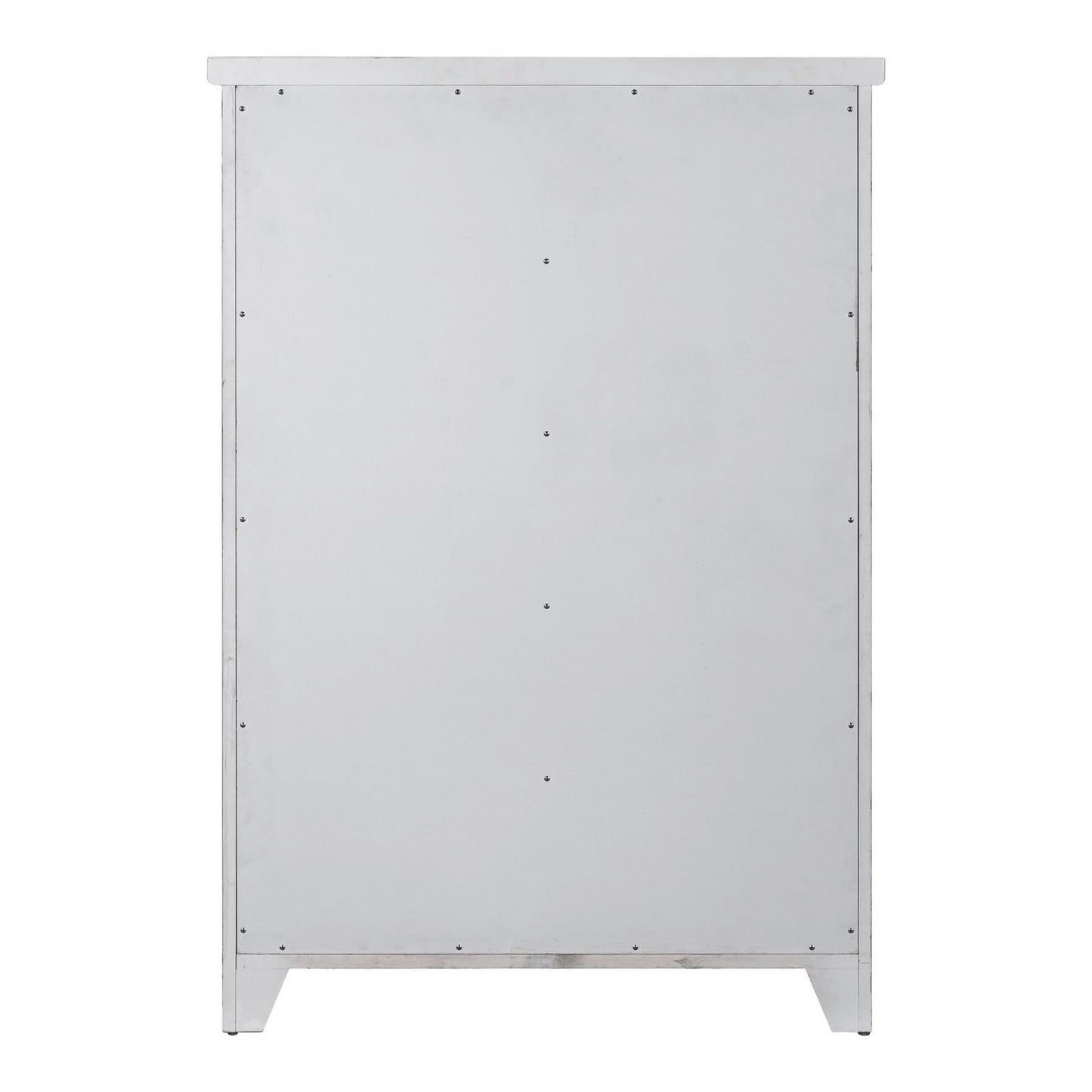 Backroads - 5 Drawer Chest - White