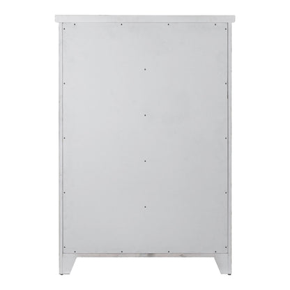 Backroads - 5 Drawer Chest - White