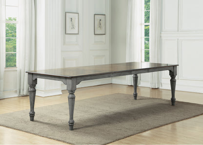 Plymouth - Rectangular Dining Table - Gray