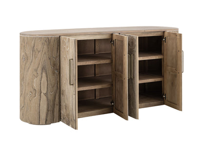 White Balam - 4 Doors Console - Ivory White