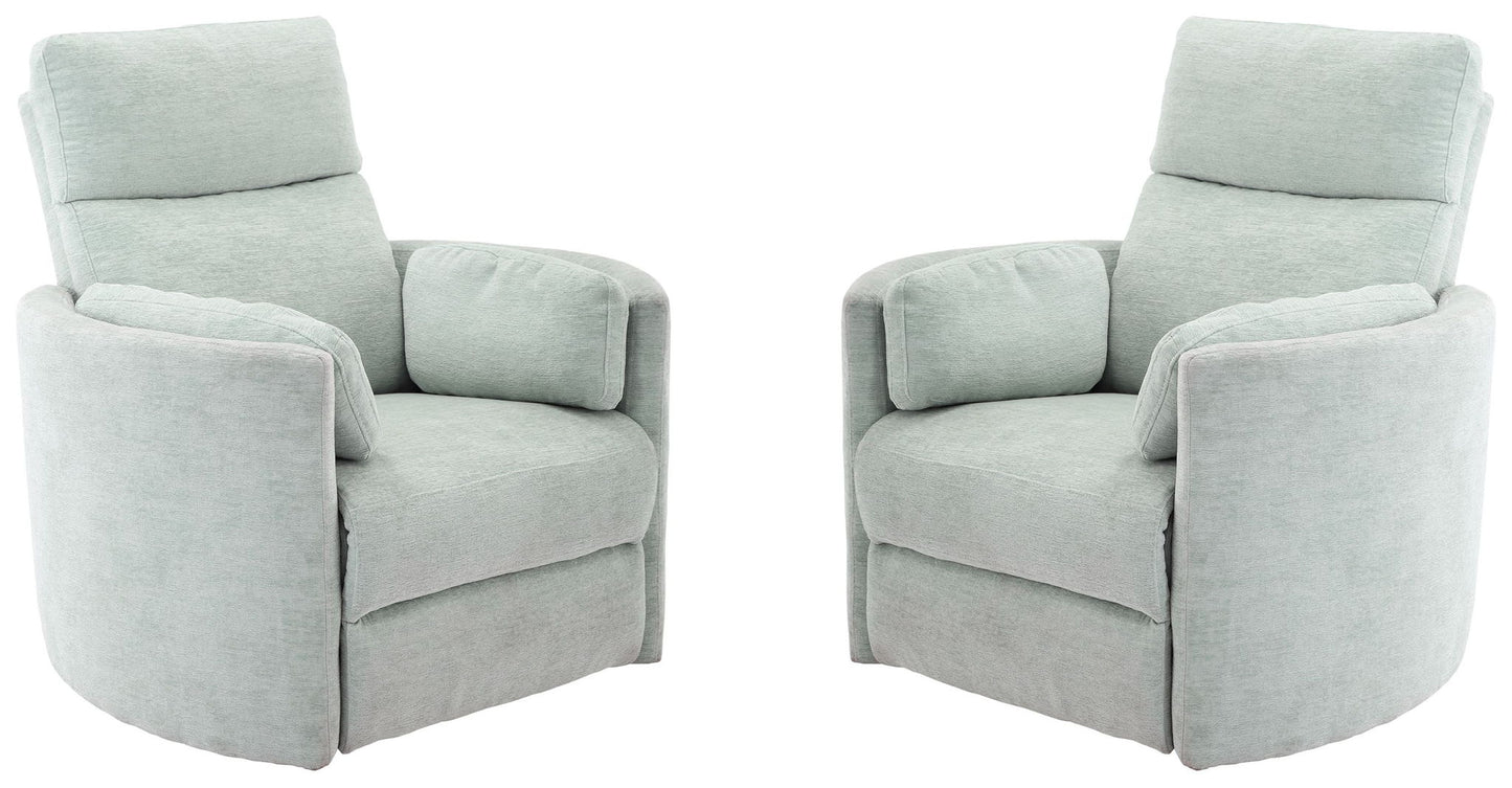 Radius - Power Swivel Glider Recliner (Set of 2)