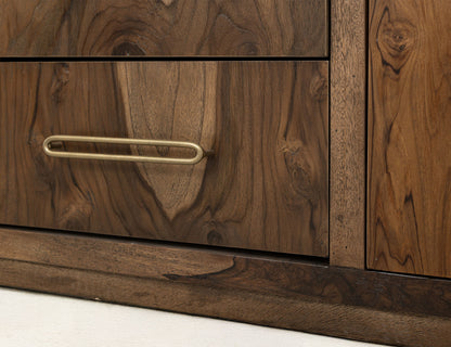 Balam - 4 Drawer & 2 Door Buffet - Light Brown