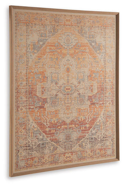 Kerrickson - Wall Art - Red / Orange / Blue