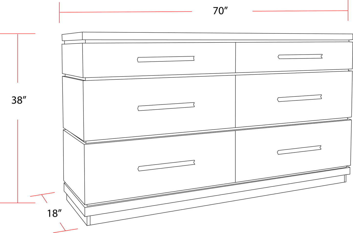 Pure Modern - Bedroom Platform Set