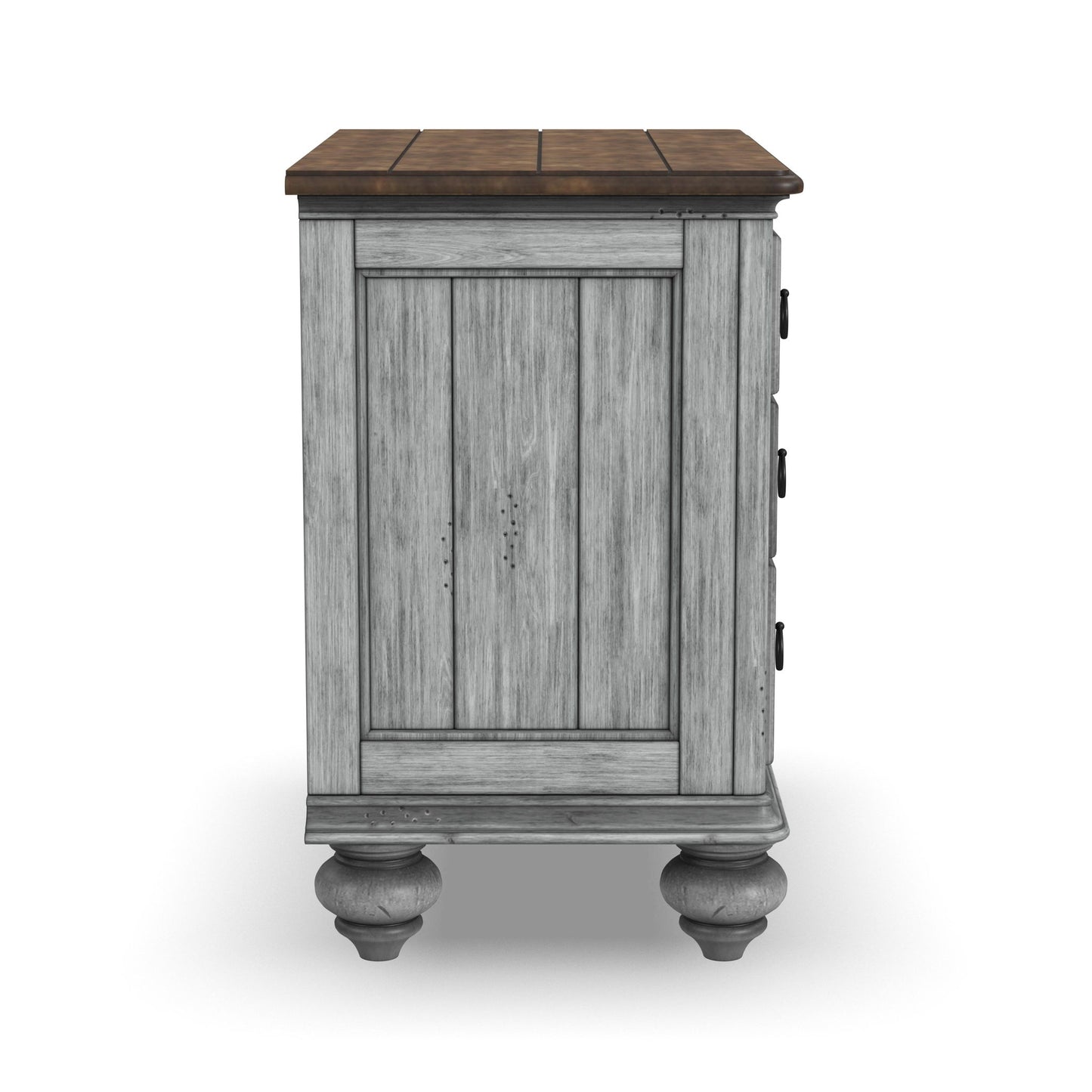 Plymouth - Nightstand - Gray
