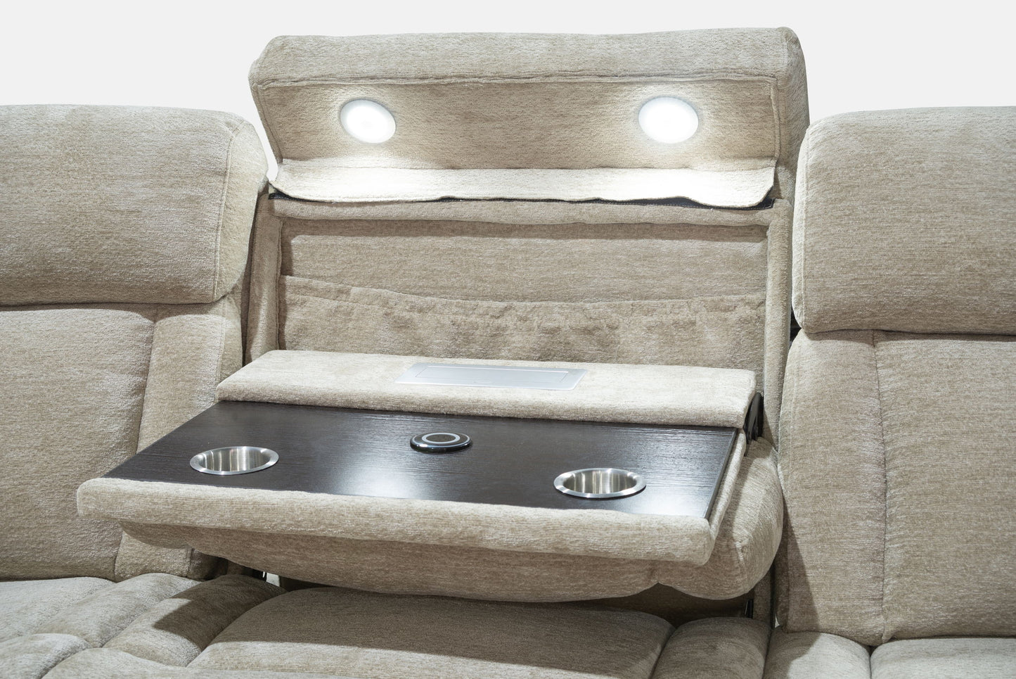 Dalton - Power Drop Down Console Sofa