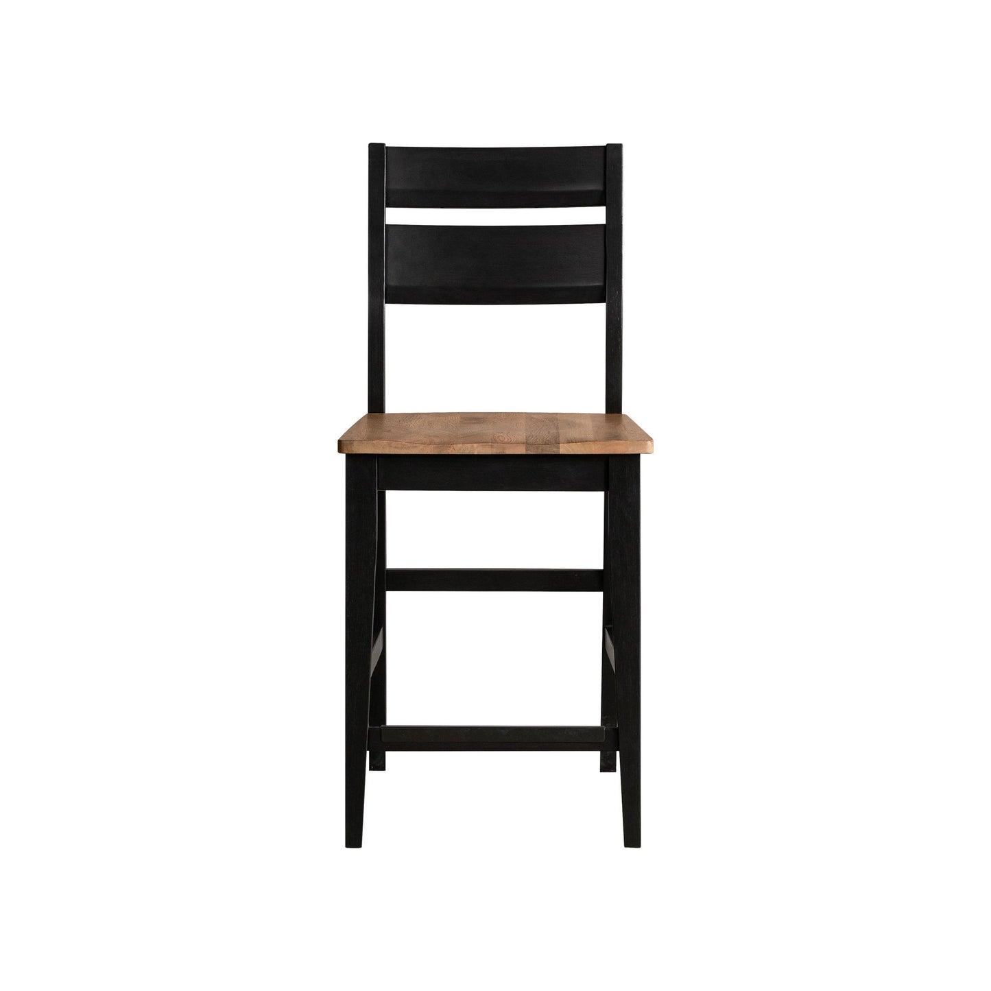 Austin - Panel Stool - Natural Mango Wood