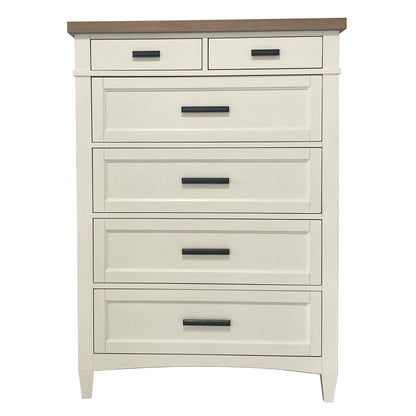 Americana Modern Bedroom - 6 Drawer Chest - Cotton