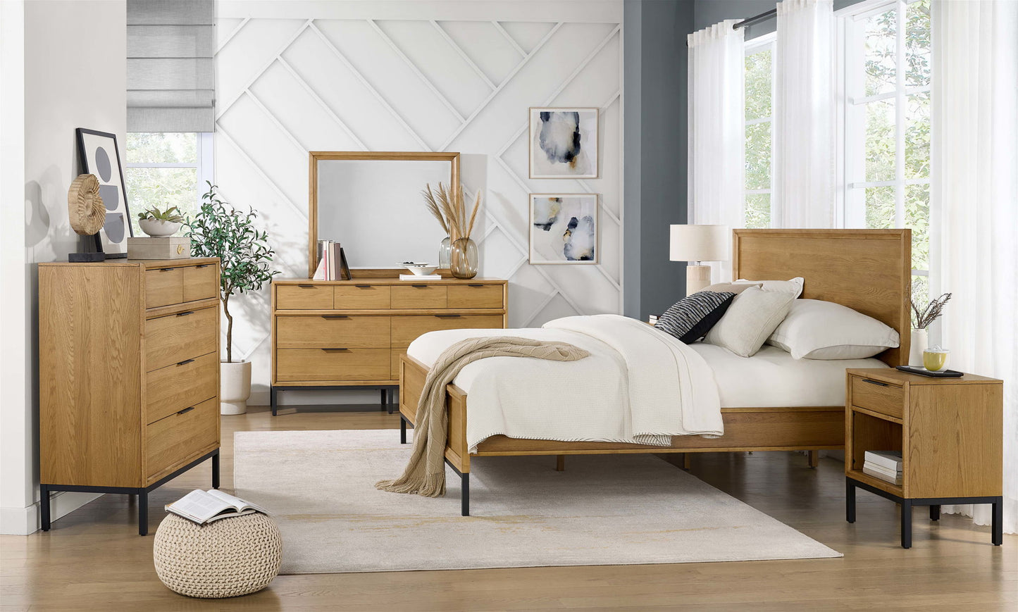 Newport - Dresser - Natural Oak