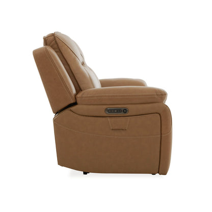 Callihan - Loveseat With Console P3 & ZW - Brown