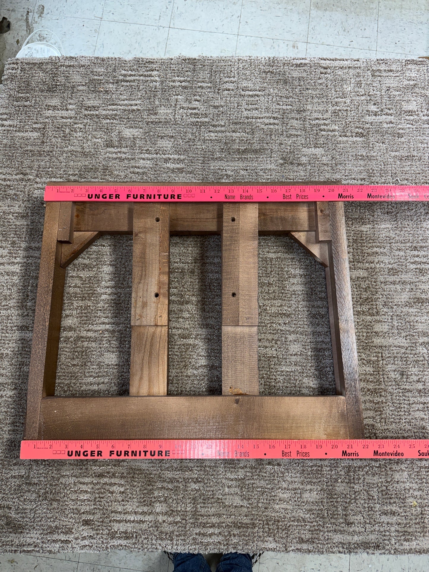 Wooden Portion of Lazboy Swivel Base