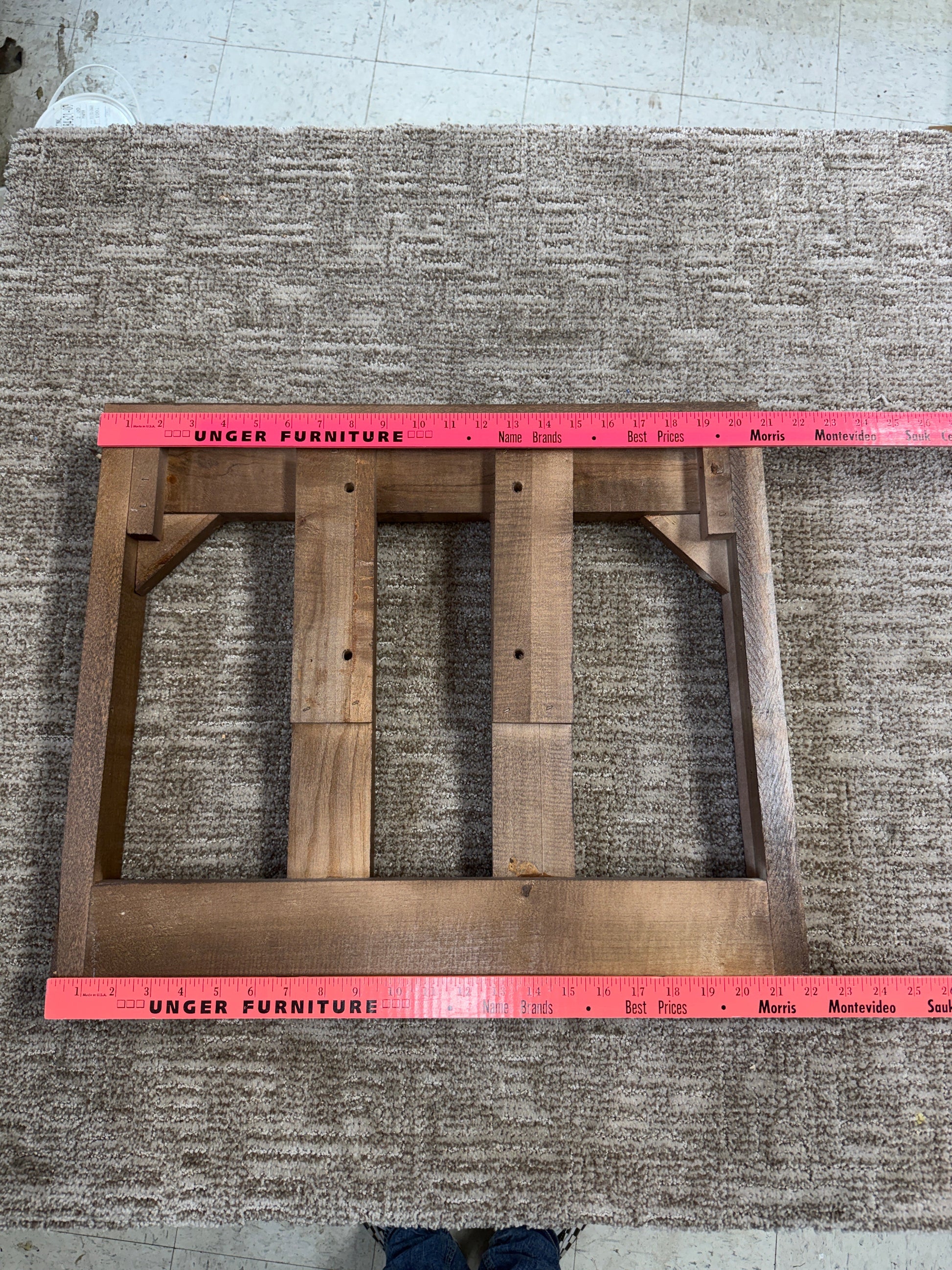 Wooden Portion of Lazboy Swivel Base