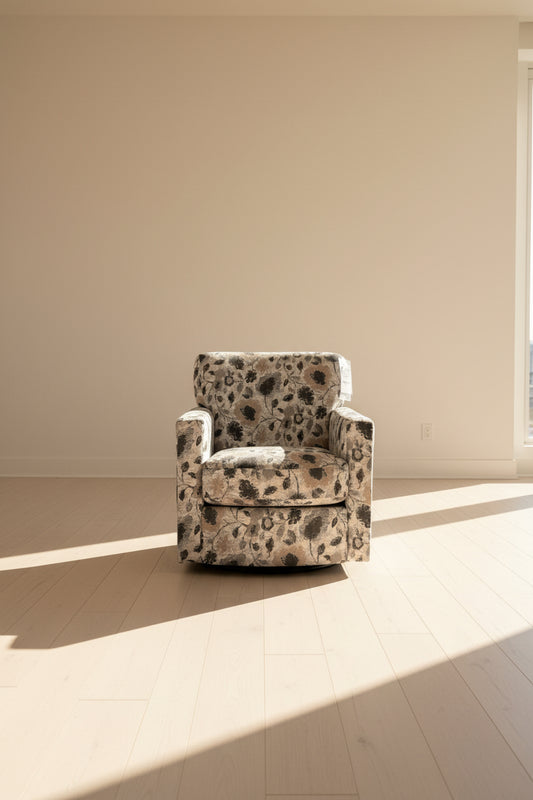 Caroly Swivel Glider Accent Chair