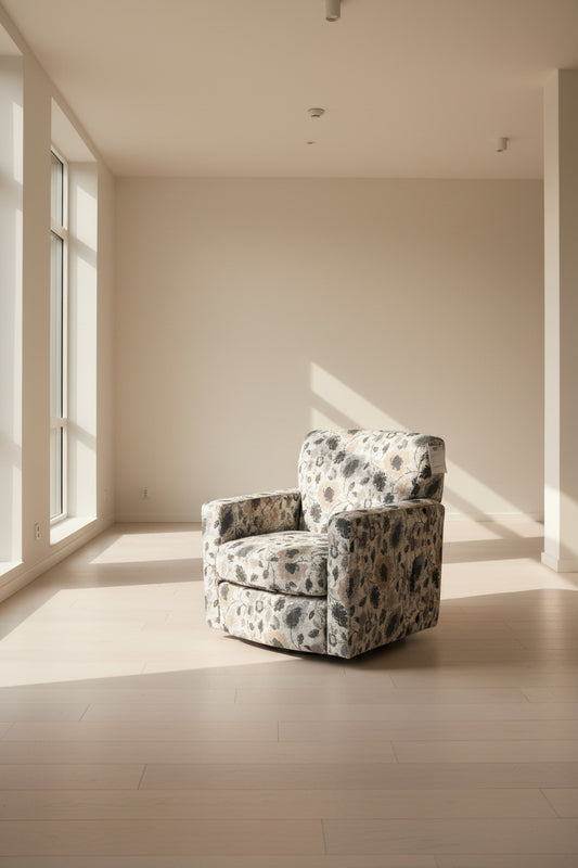 Caroly Swivel Glider Accent Chair
