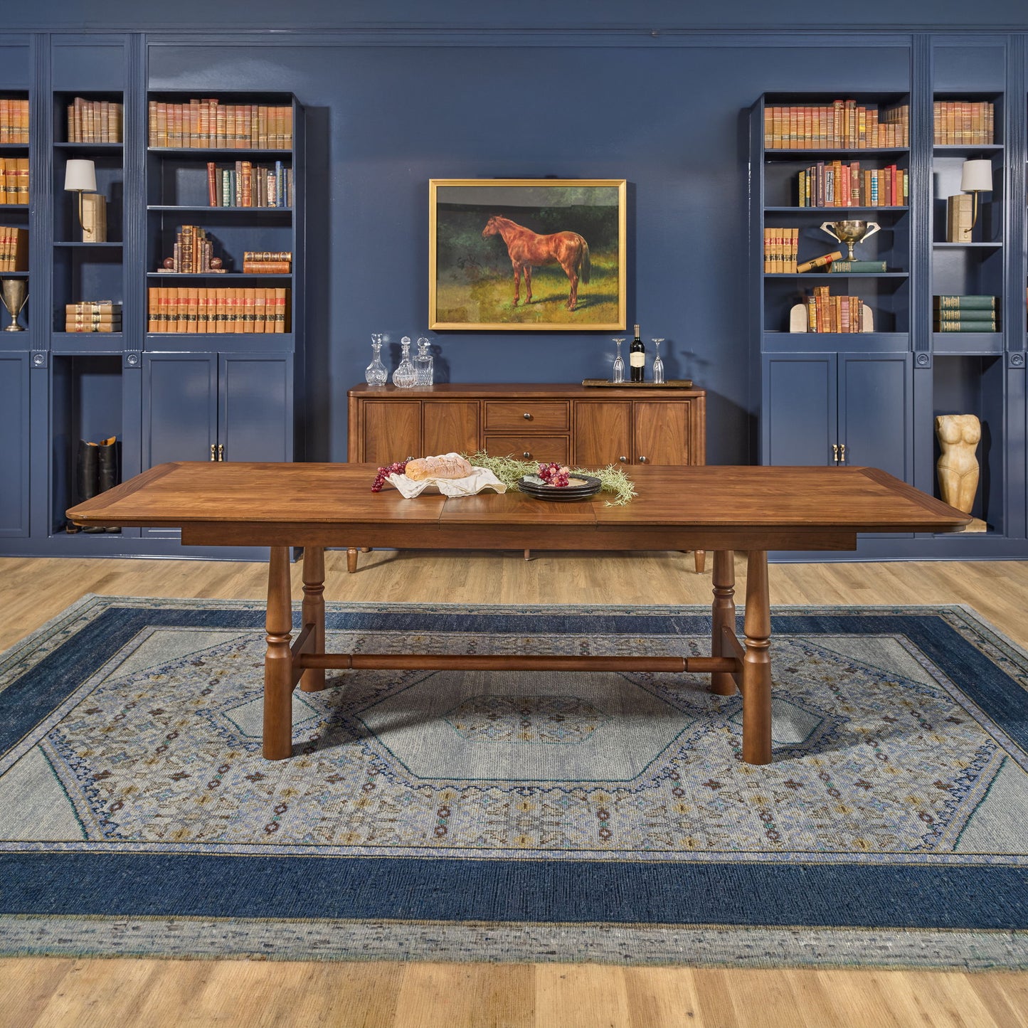 Azalea - Rectangular Dining Table - Walnut